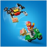 LEGO City Pizza Delivery Experience with Vehicles 60496