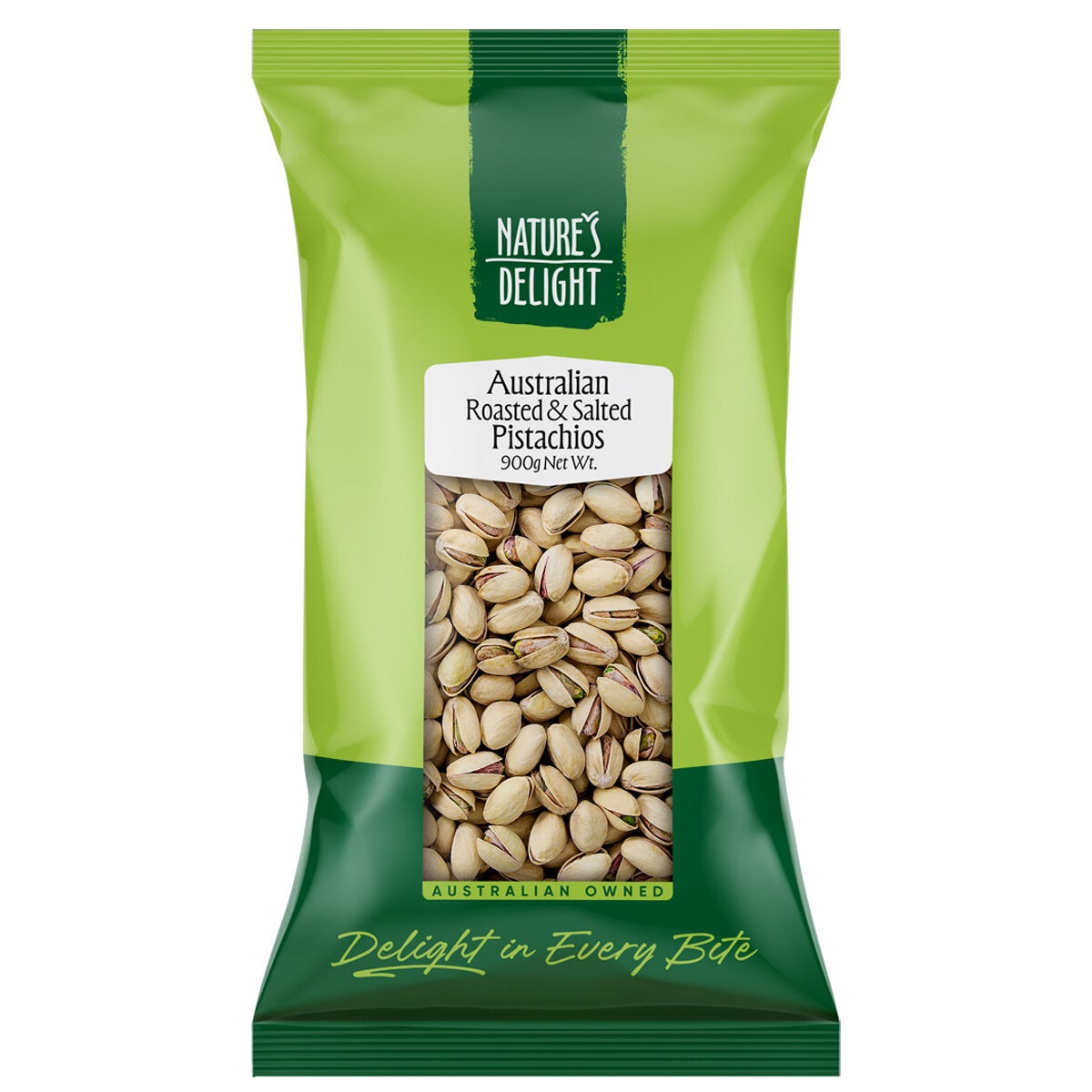Nature's Delight Inshell Roasted & Salted Pistachios 900g