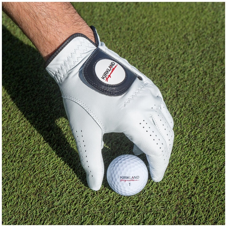 Kirkland Signature Left Hand Golf Gloves 4 Pack Small