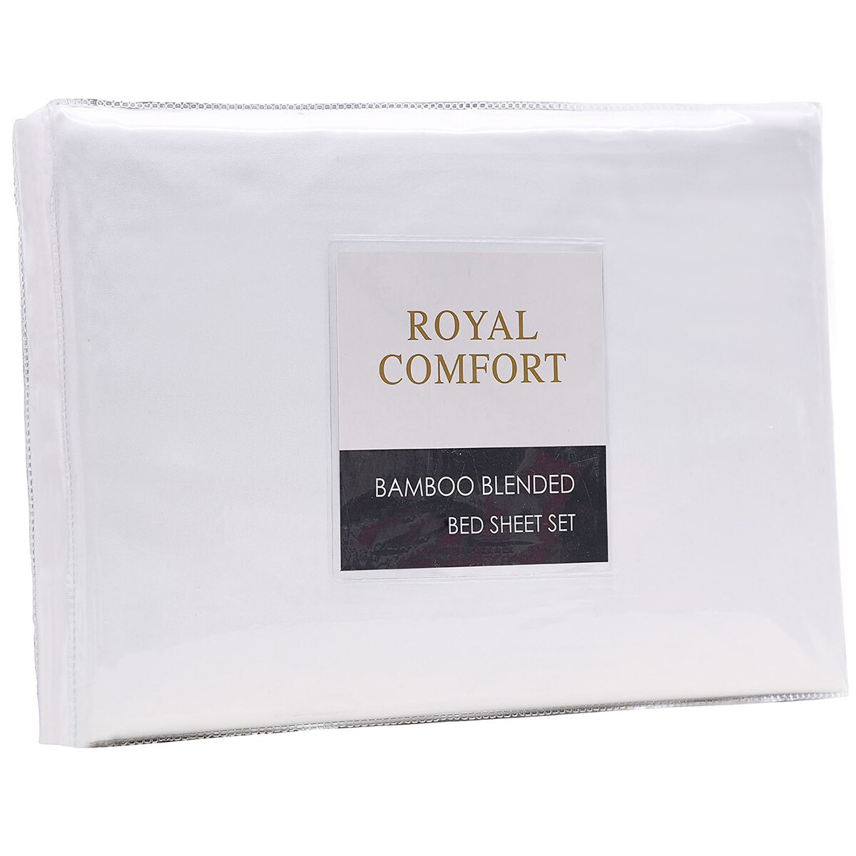 Bdirect Royal Comfort Blended Bamboo Sheet Set Double - White