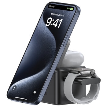 Anker 3-In-1 Wireless Charging Cube With MagSafe B25M5T11