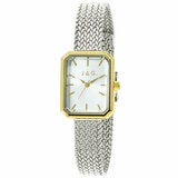 JAG Balmain Silver Dial Gold Case Mesh Band Women's Watch J2998A JAG Balmain Silver Dial Gold Case Mesh Band Women's Watch J2998A