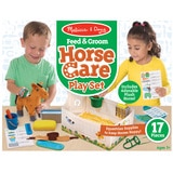 M&D - Feed & Groom Horse Care Play Set
