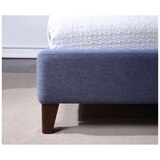 Northridge Home Upholstered Queen Bed - Blue