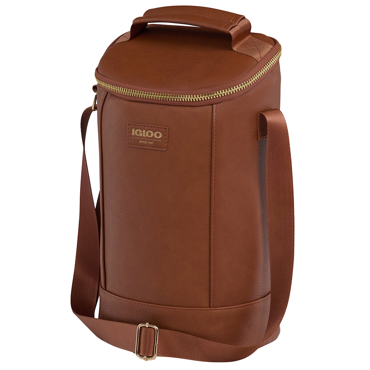 Igloo Luxe Wine Tote Cooler Cognac
