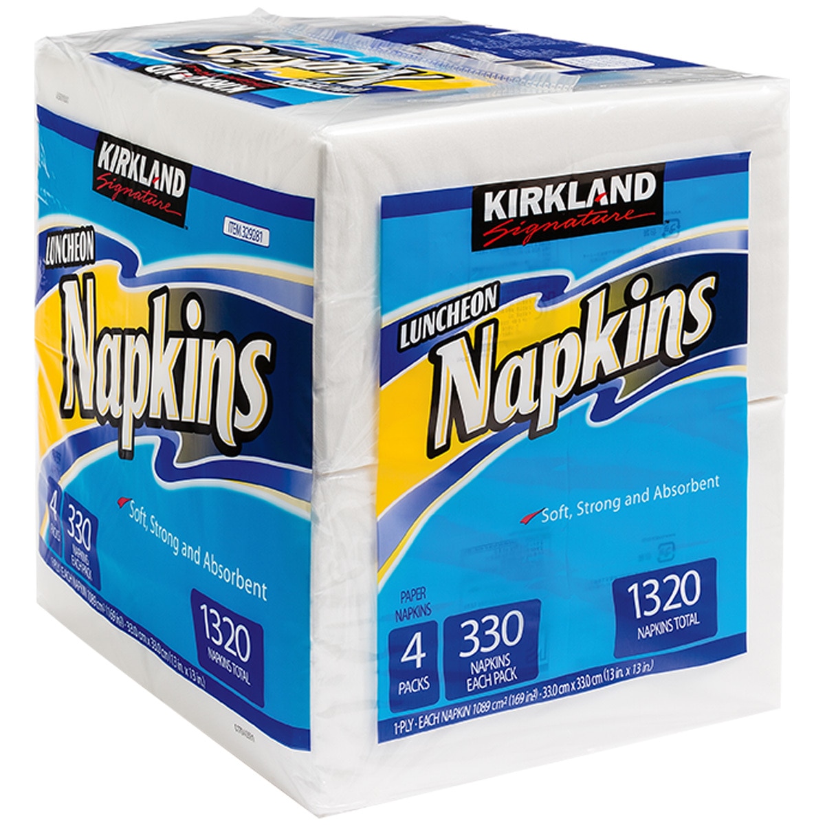 Kirkland Signature Napkins 4x330 sheets