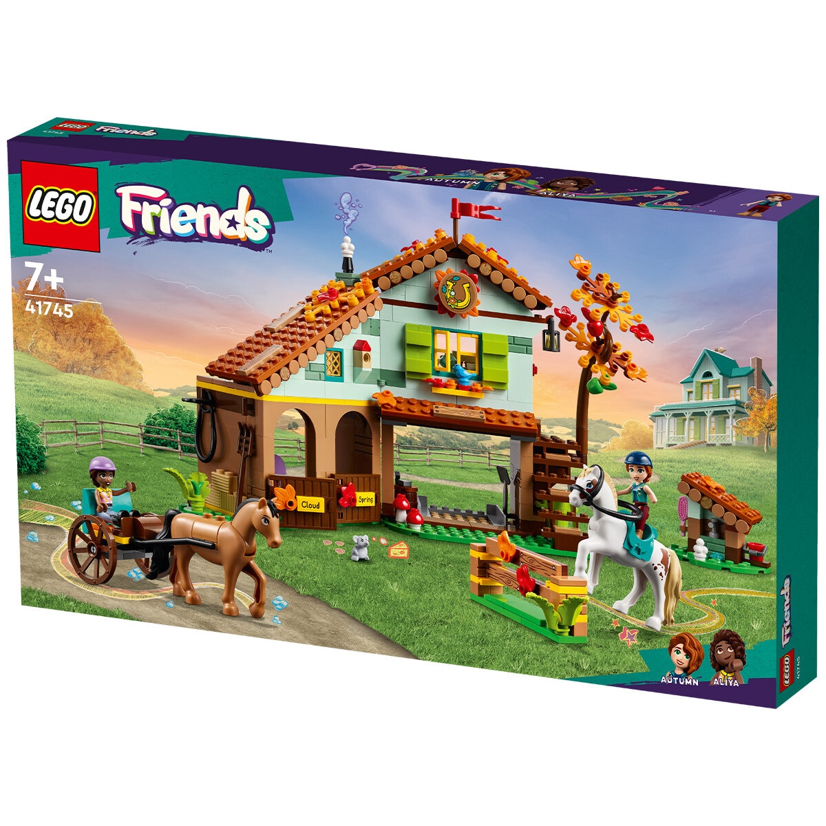 lego autumn's horse stable 41745