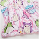Squishmallows Snuggle Throw 127cm x 178cm Feeling Squishy