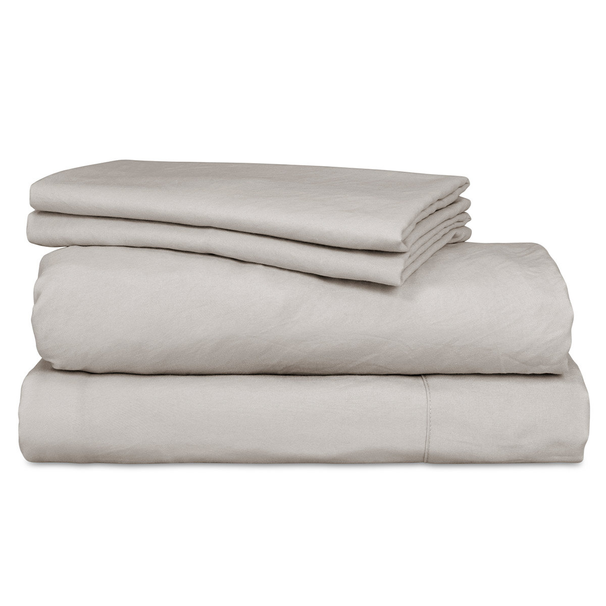 Ardor Boudoir Vintage Washed Sheet Set 4 Piece Queen Grey