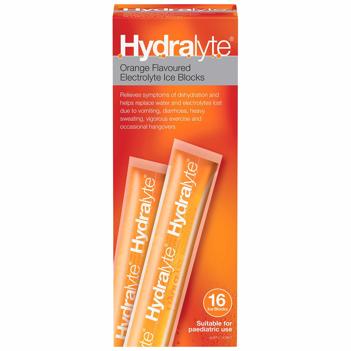 Hydralyte Electrolyte 2 x 16 Ice Blocks