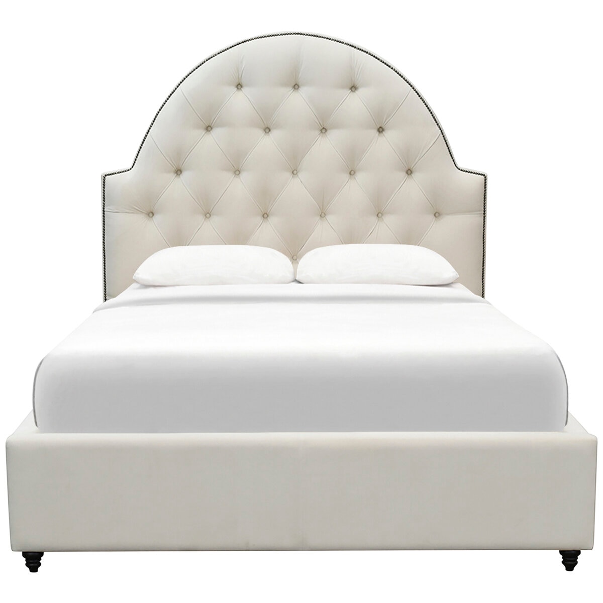 Moran Princess Double BedHead With Encasement With Slatted Base