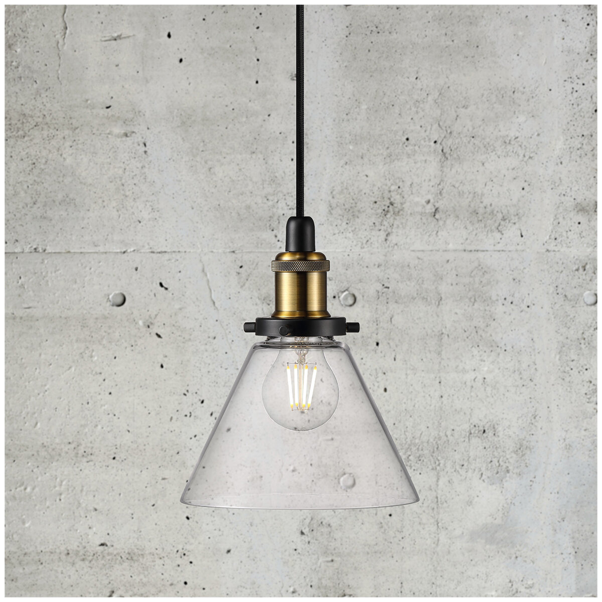 Nordlux Disa Pendant Light Clear Glass E27