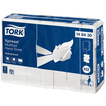 Tork Xpress Multifold Hand Towel Advanced 185 x 21 Pack Tork Xpress Multifold Hand Towel Advanced 185 x 21 Pack