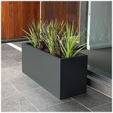 Greenlife Designer Planter Box L x 900 x W x 340 x H 400mm Charcoal