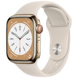 Apple Watch Series 8 GPS + Cellular 41mm Graphite Stainless Steel Case with Midnight Sport Band
