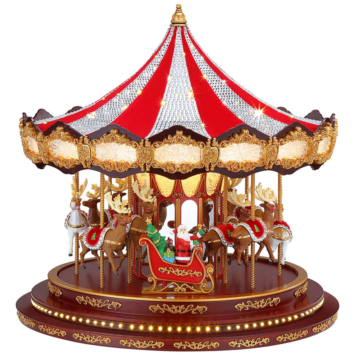 2022 Christmas Carresel Christmas Deluxe Carousel | Costco Australia