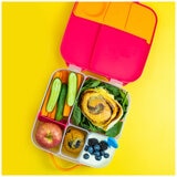 B.BOX Kids Bento Lunch Box 2 Pack Strawberry Shake And Lilac Pop