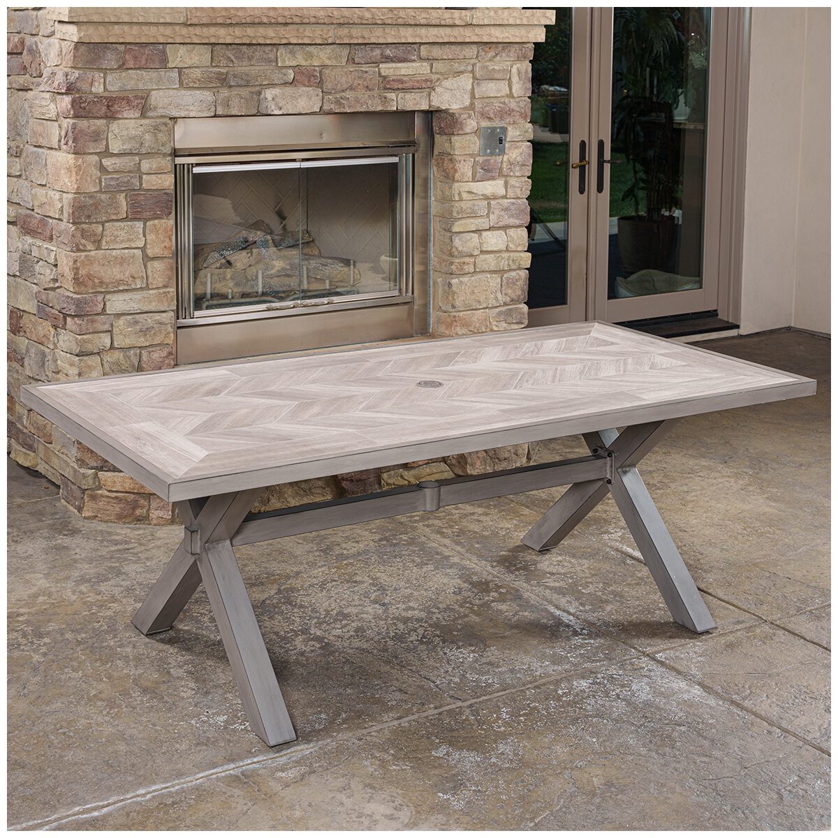 Sunvilla Harrington 7 Piece Dining Seating Set