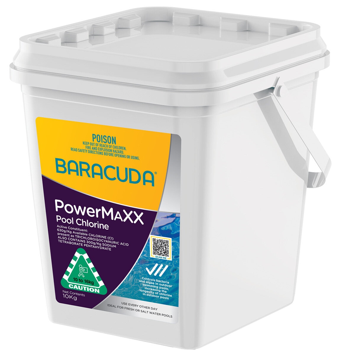 Baracuda PowerMaXX Pool Chlorine 10Kg