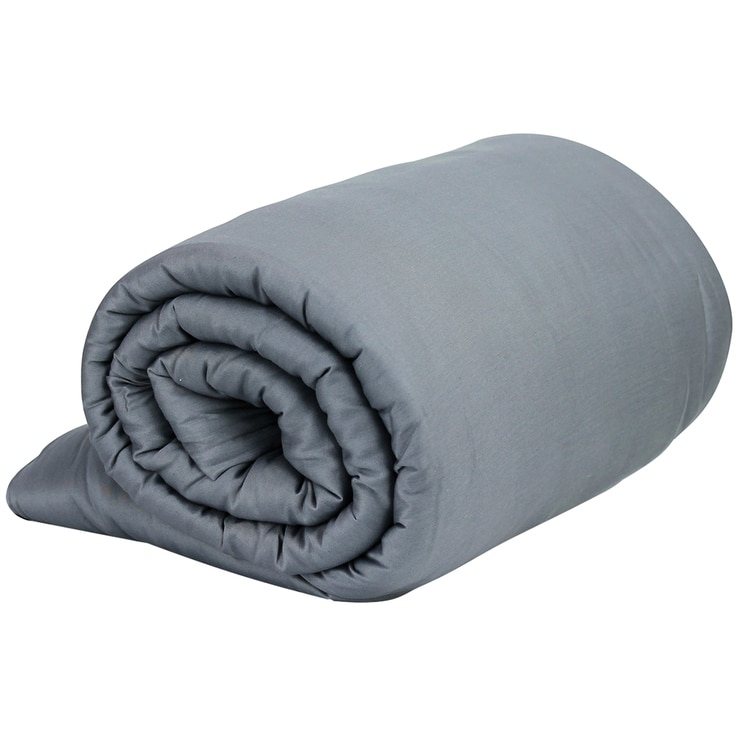 Onkaparinga Weighted 5kg Blanket Charcoal | Costco Australia