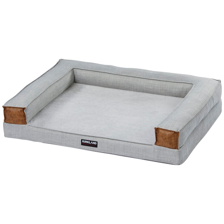Kirkland Signature Tailored Couch Dog Bed Grey Costco Australia