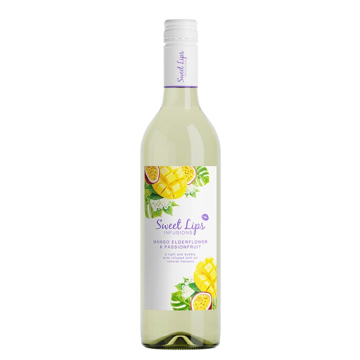 Sweet Lips Infusions Mango, Elderflower & Passionfruit 6 x 750ml