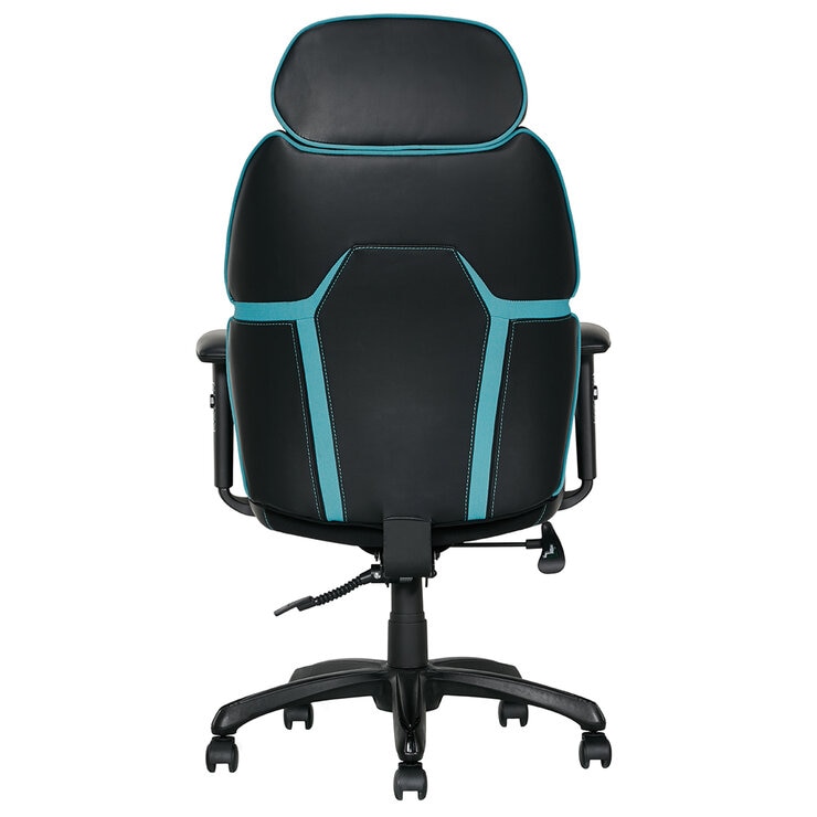 DPS Gaming Chair With Adjustable Headrest Black DPS Gaming Chair With Adjustable Headrest Black