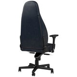 Noblechairs ICON Gaming Chair Real Leather Midnight Blue Graphite