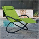 Vivere Single Orbital Lounger Greenapple