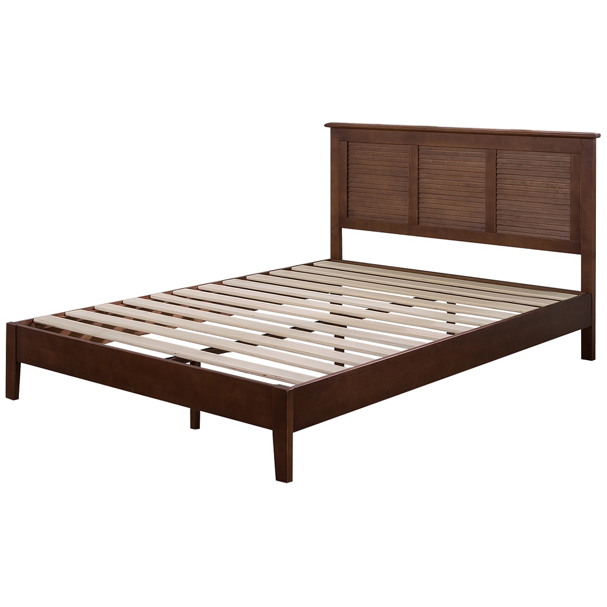 Wooden Antique Panel Bed Frame King (Zinus)