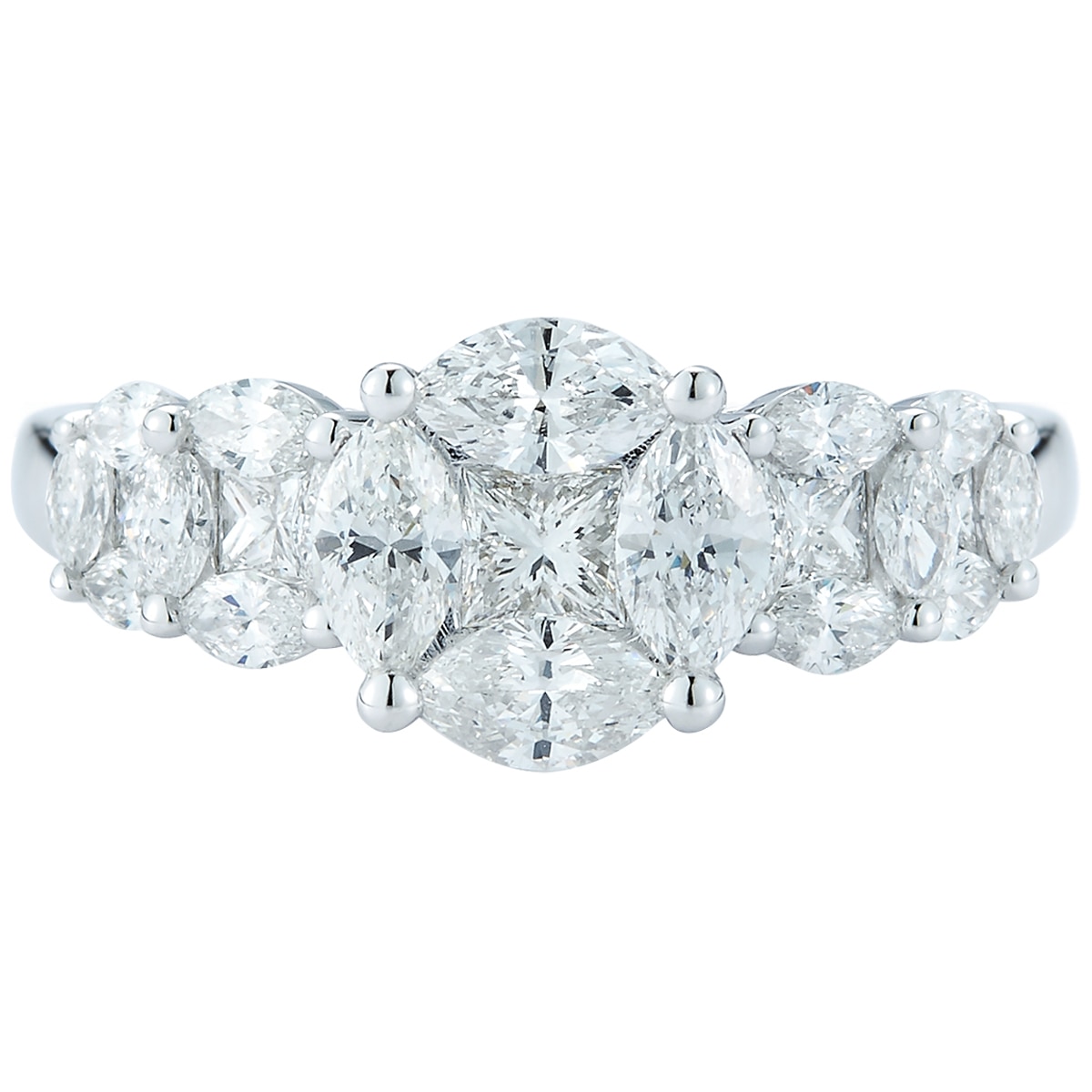 1.62ctw Dia Pave Ring