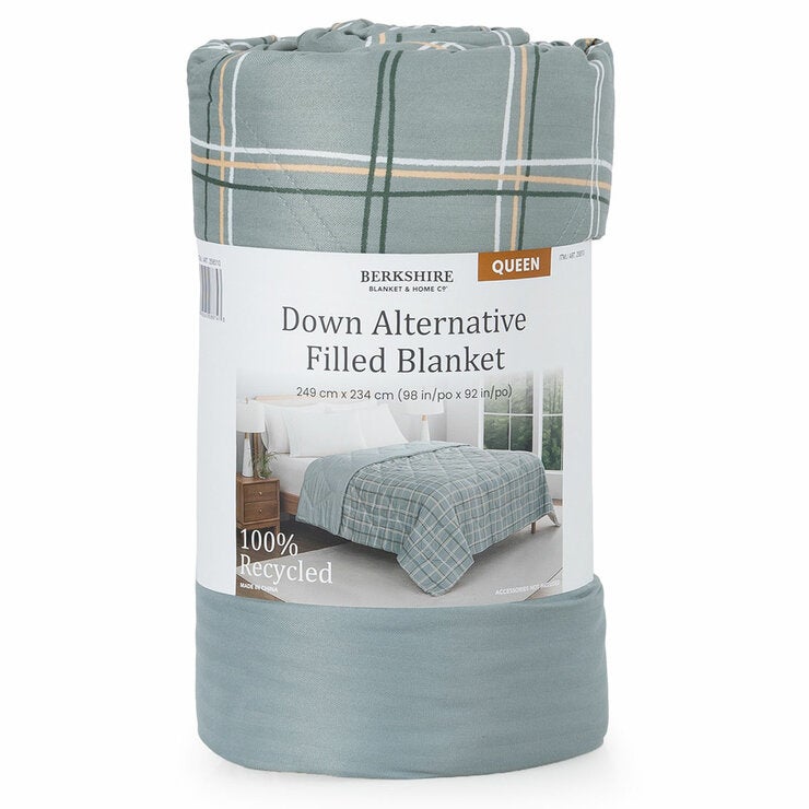 Berkshire Down Alternative Filled Blanket Queen Berkshire Down Alternative Filled Blanket Queen
