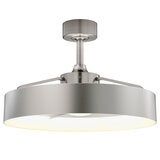 Artika Brushed Nickel With Remote Austin 58cm Ceiling Fan