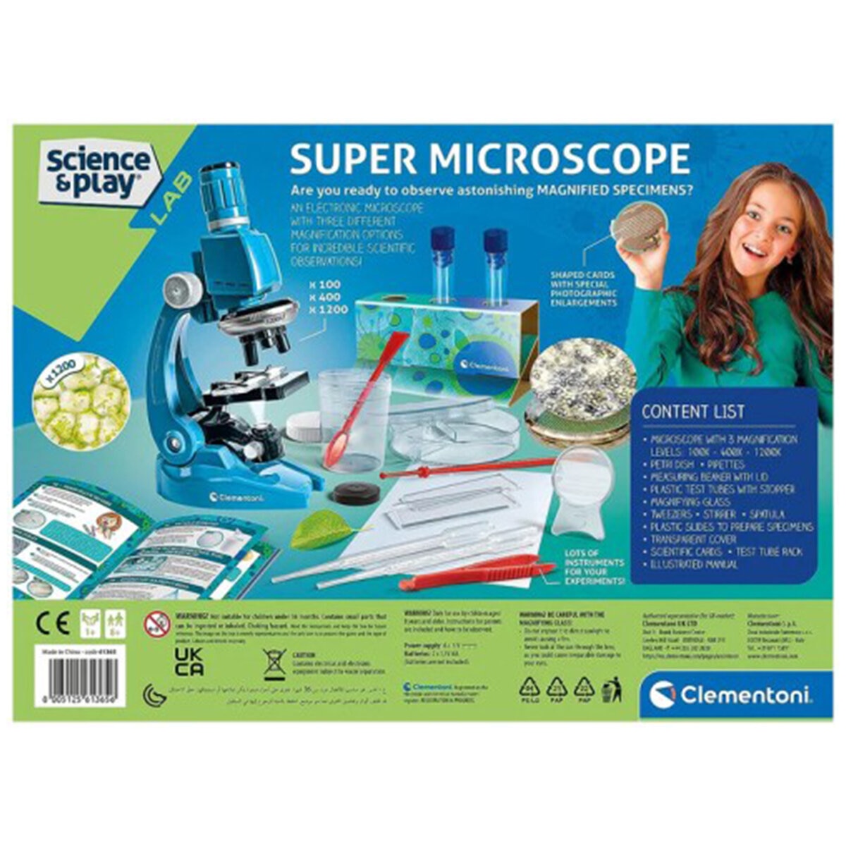 Clementoni Science and Play Super Microscope