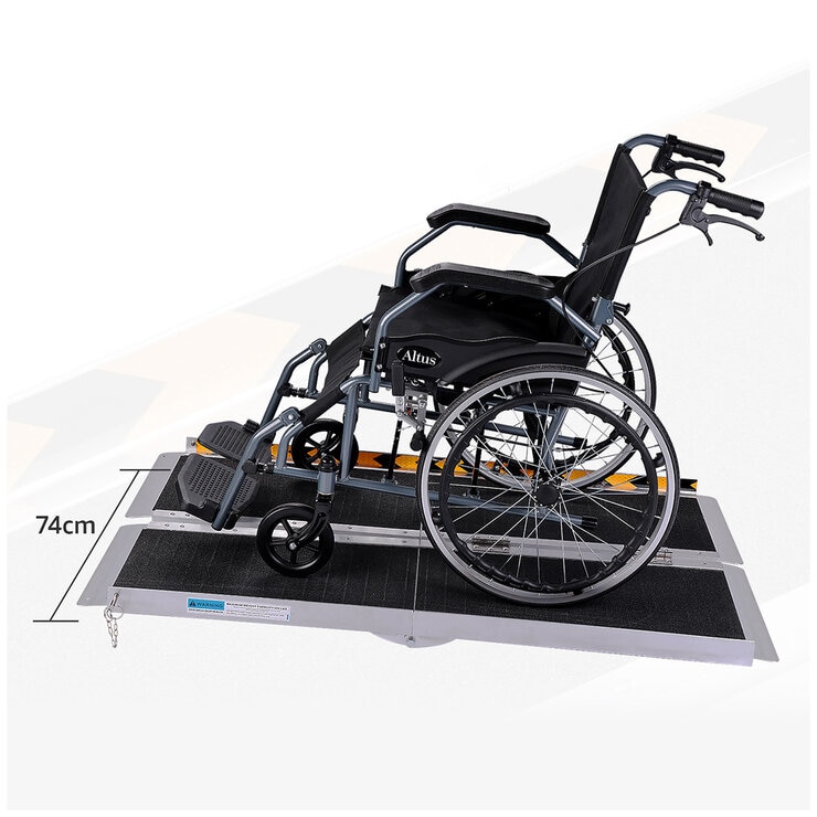 Altus Aluminium Portable Wheelchair Ramp 91cm Altus Aluminium Portable Wheelchair Ramp 91cm