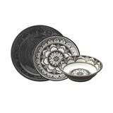 Pandex Melamine Dinnerware 12 Piece Set