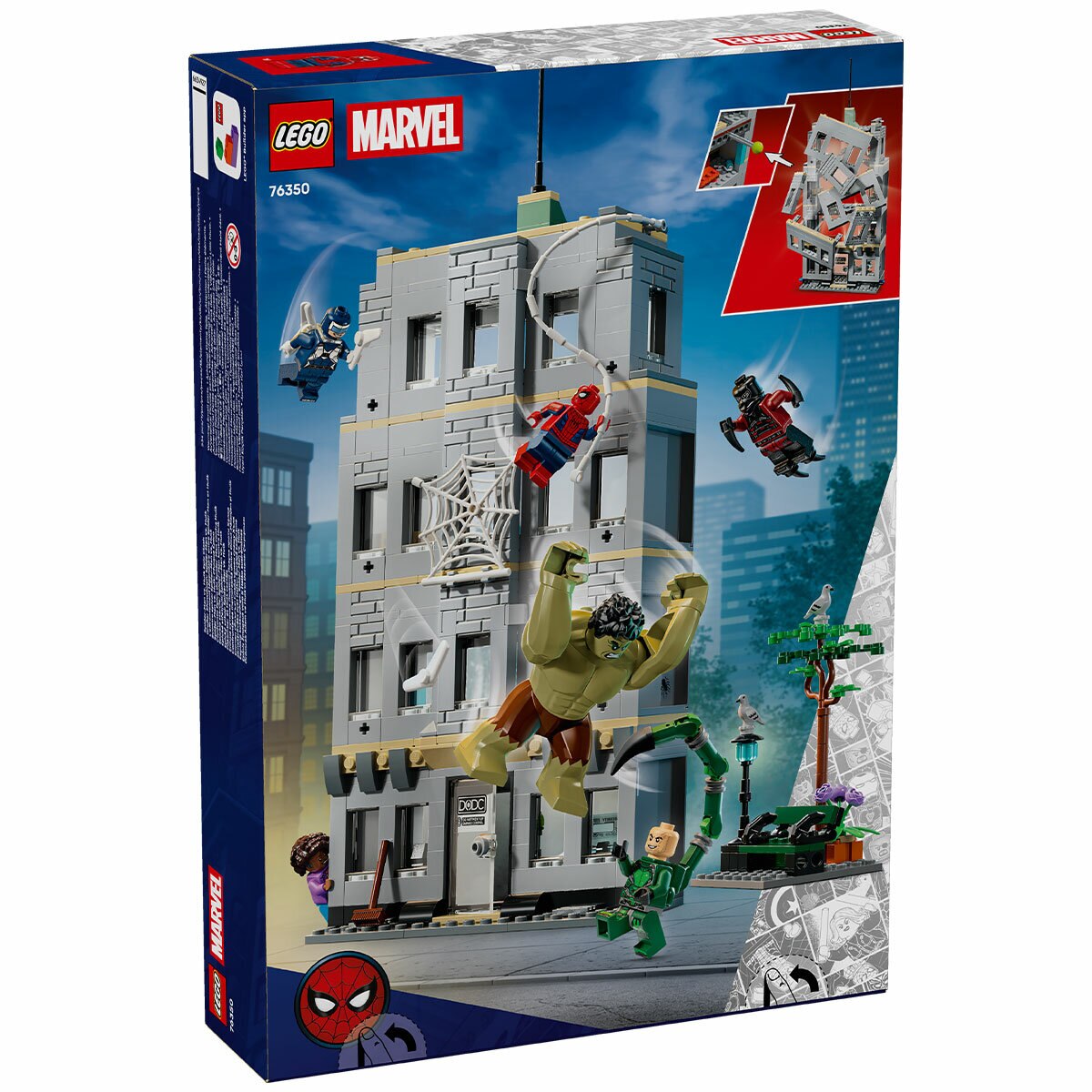 LEGO Marvel Spider-Man vs. Hulk Epic Clash 76350