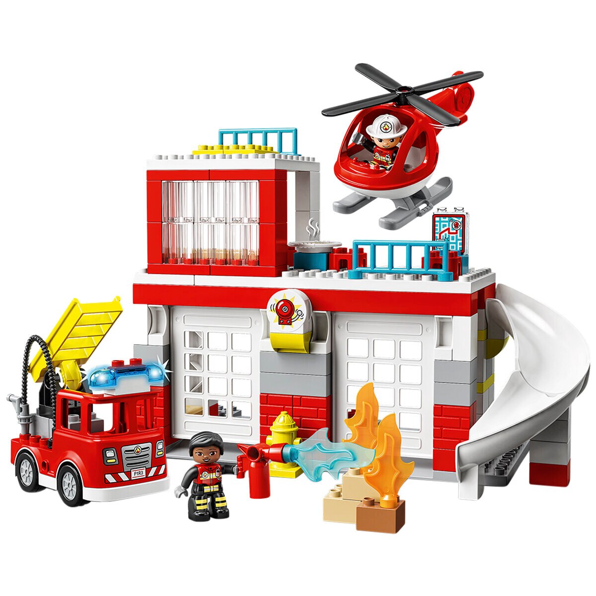 LEGO Duplo Fire Station and Helicopter 10971