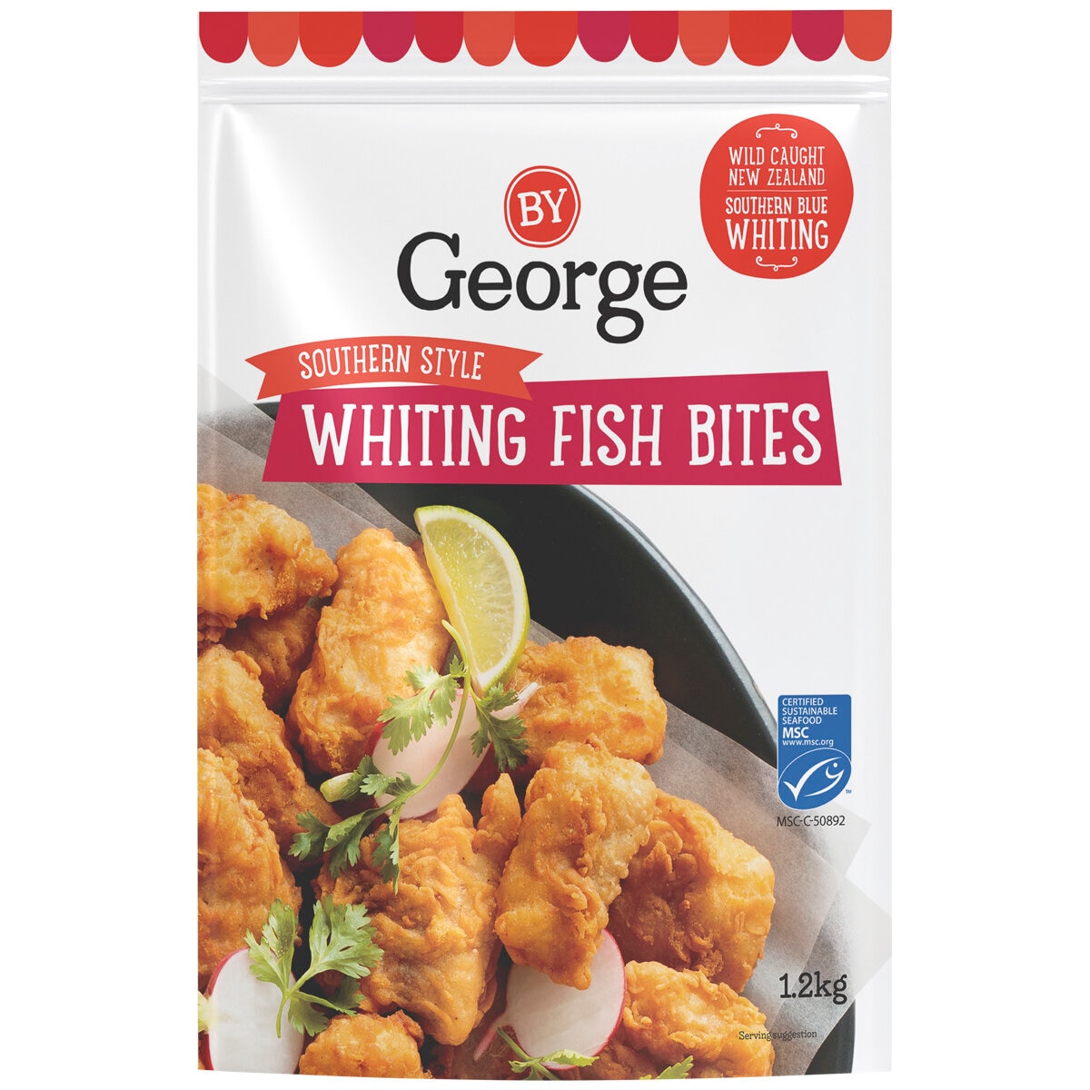 By George Whiting Fish Bites 1.2kg