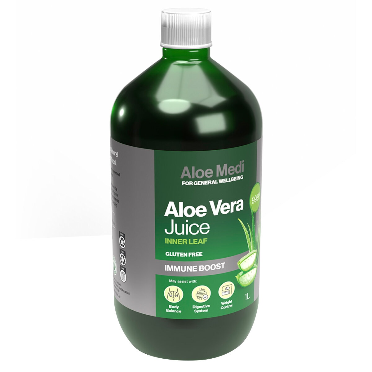Aloe Medi Aloe Vera Inner Leaf Juice 1L