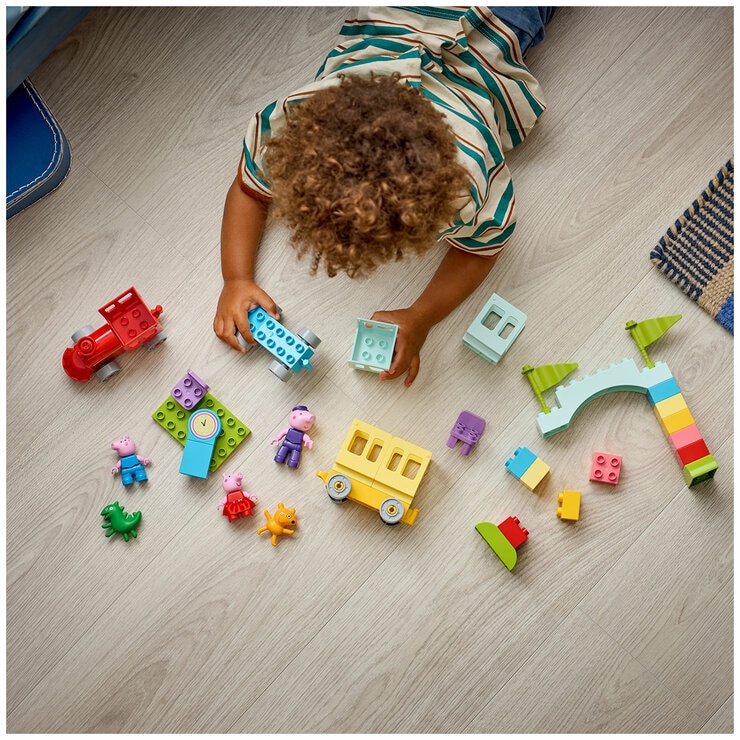 LEGO DUPLO Peppa Pig Train Ride with Grandpa Pig 10466
