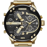 Diesel Mr Daddy Men's 2 Gold-Tone Chronograph Watch