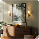 Globe LED Wall Sconce Wireless 2 Pack
