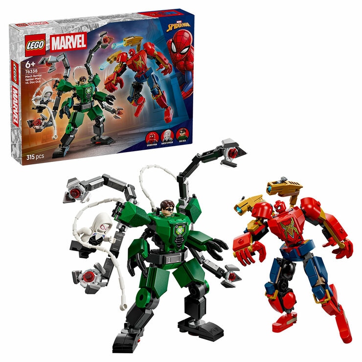 LEGO Marvel Mech Battle Spider-Man vs. Doc Ock 76338