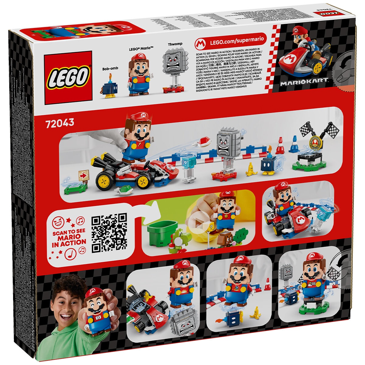 LEGO Super Mario Mario Kart – Interactive LEGO Mario 72043/