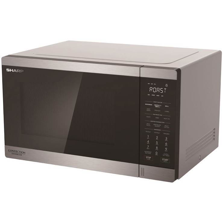 Sharp 32 Litre Inverter Microwave 1100W R890EST Costco Australia