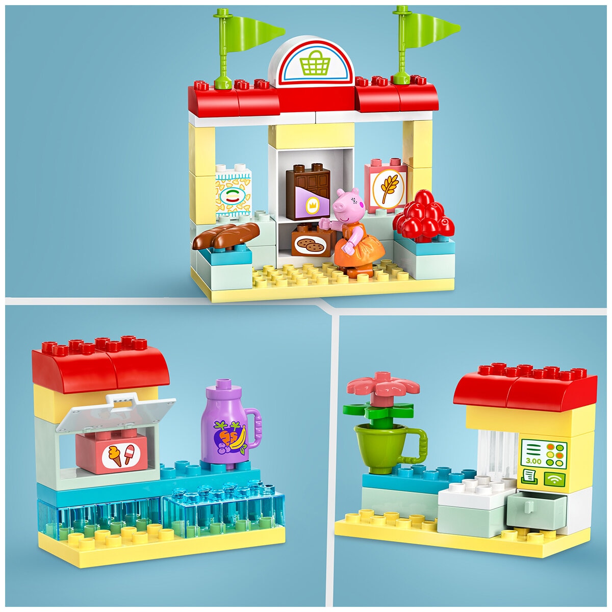 lego duplo peppa pig supermarket 10434