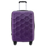 Tosca Bahamas Luggage 3 Piece Set Purple
