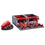 Burago 143 Formula One Racing Deluxe Paddock Ferrari