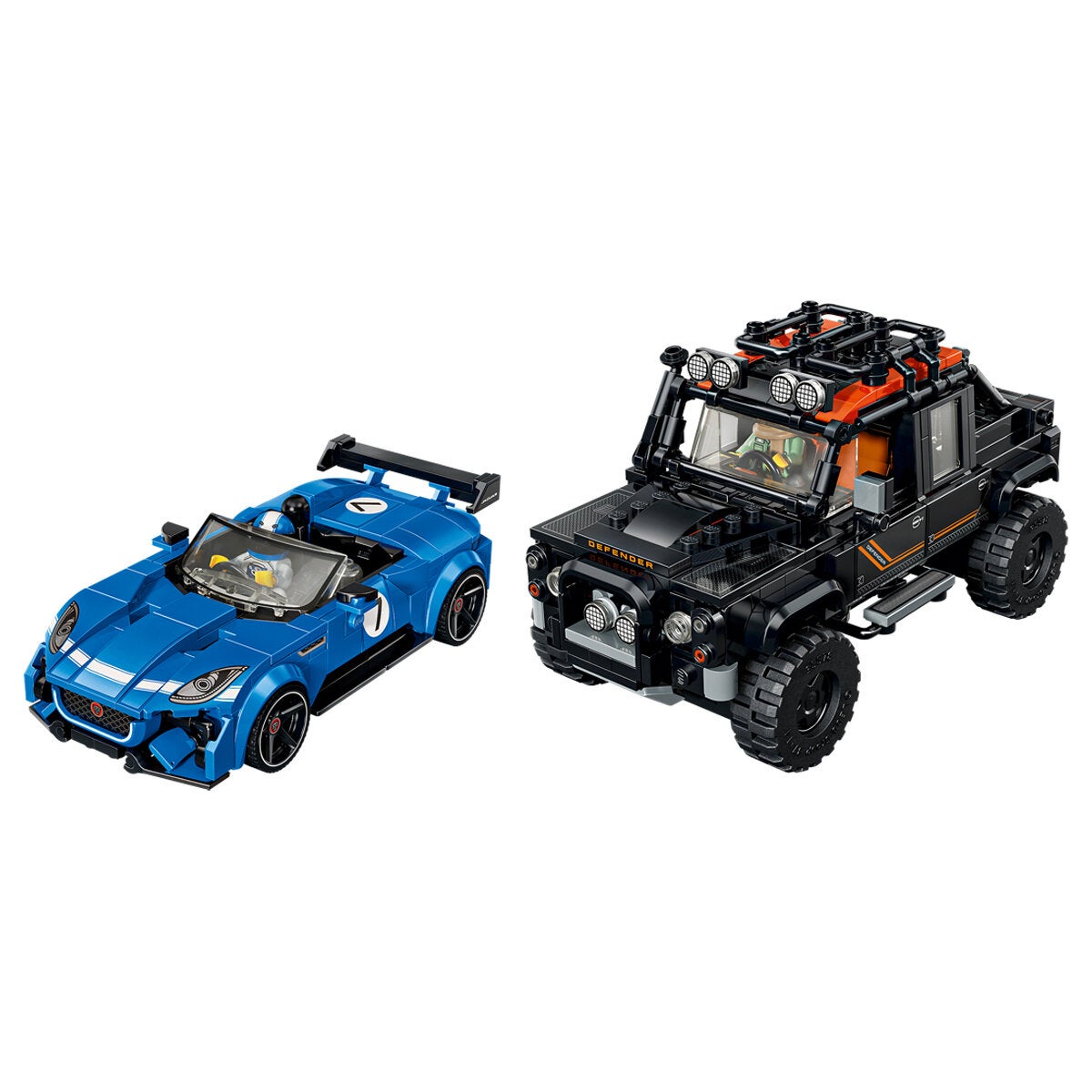 LEGO Speed Champions Jaguar Project 7 & Land Rover Defender 77264 LEGO Speed Champions Jaguar Project 7 & Land Rover Defender 77264
